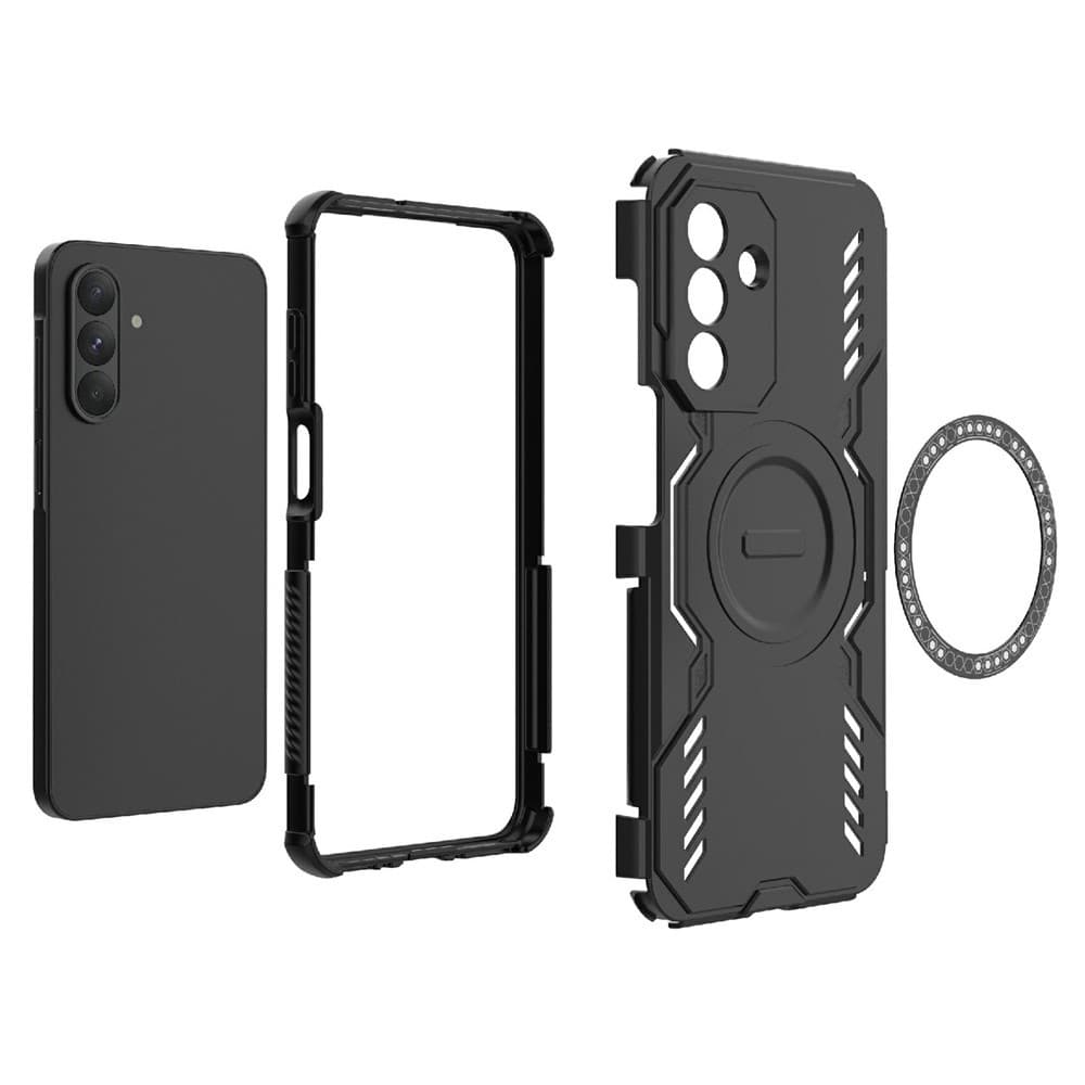 Pouzdro Techsuit ArmorMag pro Samsung Galaxy A26 5G černé - náhled 4