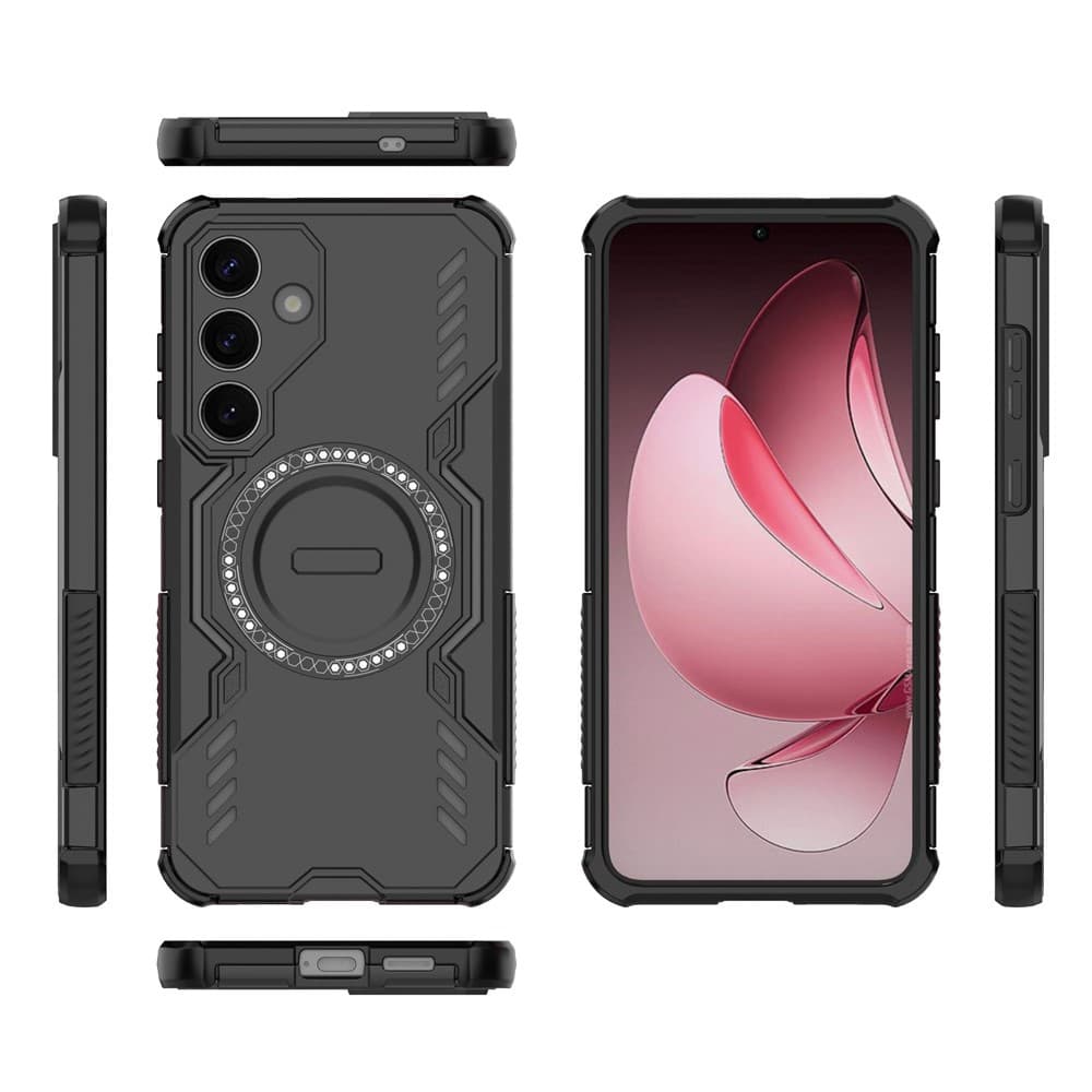 Pouzdro Techsuit ArmorMag pro Samsung Galaxy S25 černé - náhled 4
