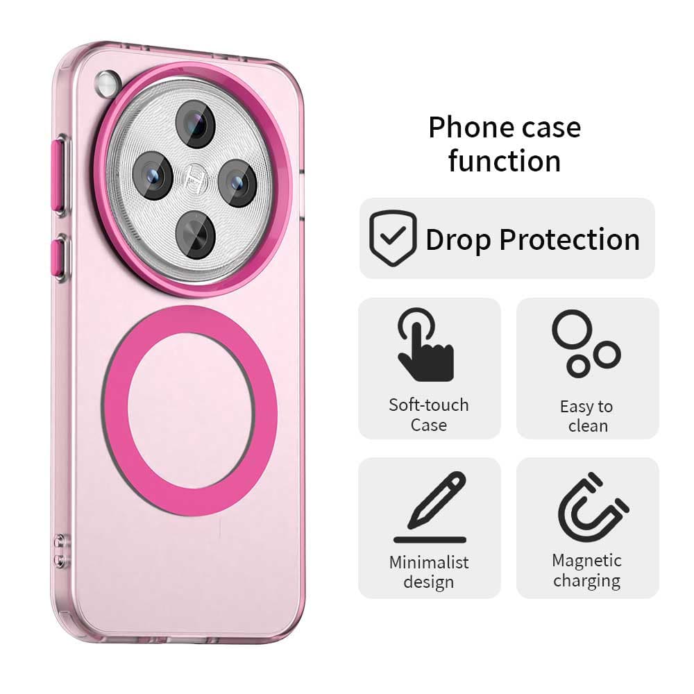 Techsuit CandyCase MagSafe pro Oppo Find X8 Pro růžová - náhled 4
