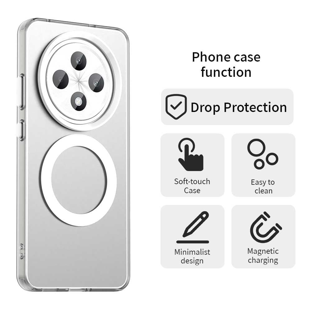 Techsuit CandyCase MagSafe pro Oppo Reno12 F Reno12 FS bílý - náhled 4