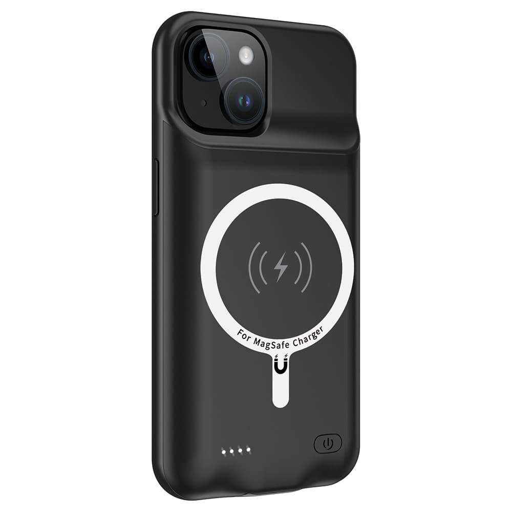 Techsuit Power Pro MagSafe Bateriové pouzdro iPhone 15 Plus 8500mAh Černé - náhled 4