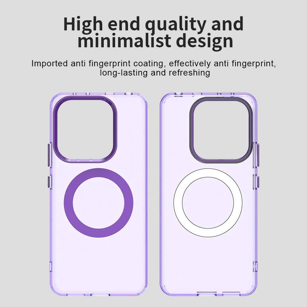 Techsuit CandyCase MagSafe pro Xiaomi Redmi Note 14 4G Standard fialová - náhled 4