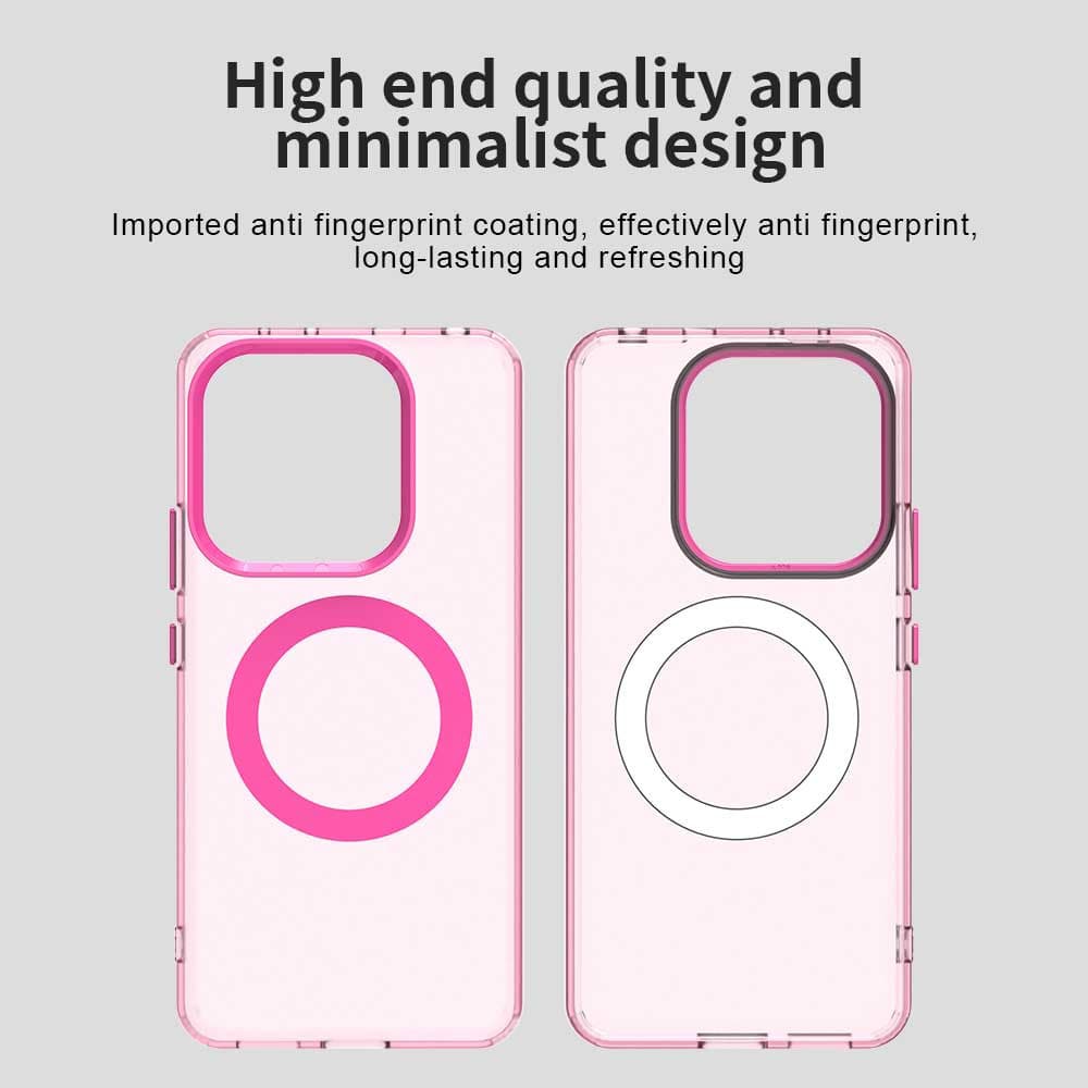 Techsuit CandyCase MagSafe pro Xiaomi Redmi Note 14 4G Standard růžová - náhled 4