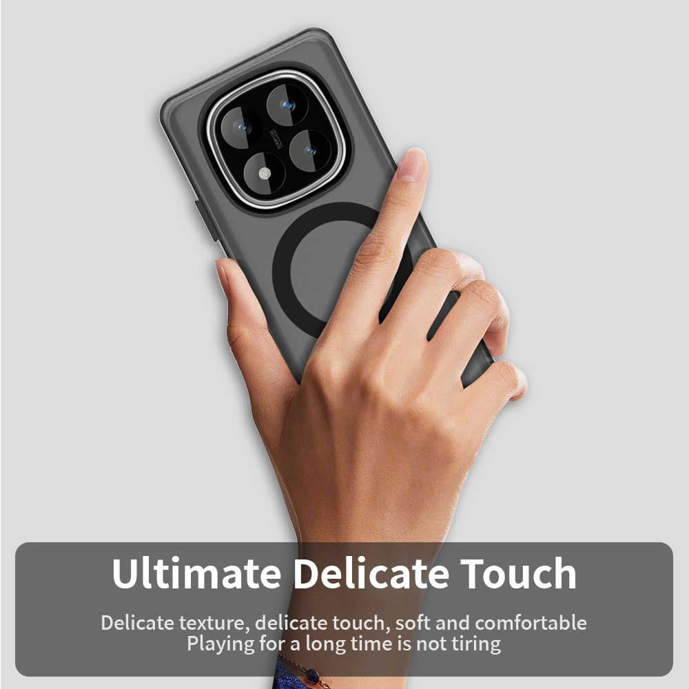 Techsuit CandyCase MagSafe pro Xiaomi Redmi Note 14 Pro 5G Poco X7 černá - náhled 4