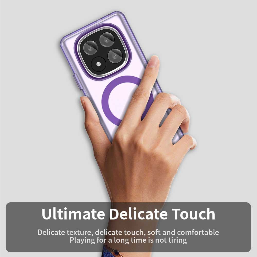 Techsuit CandyCase MagSafe pro Xiaomi Redmi Note 14 Pro+ 5G fialová - náhled 4