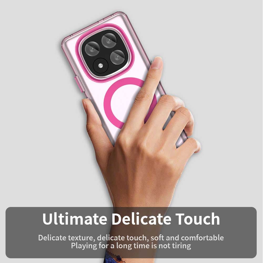 Techsuit CandyCase MagSafe pro Xiaomi Redmi Note 14 Pro+ 5G růžová - náhled 4