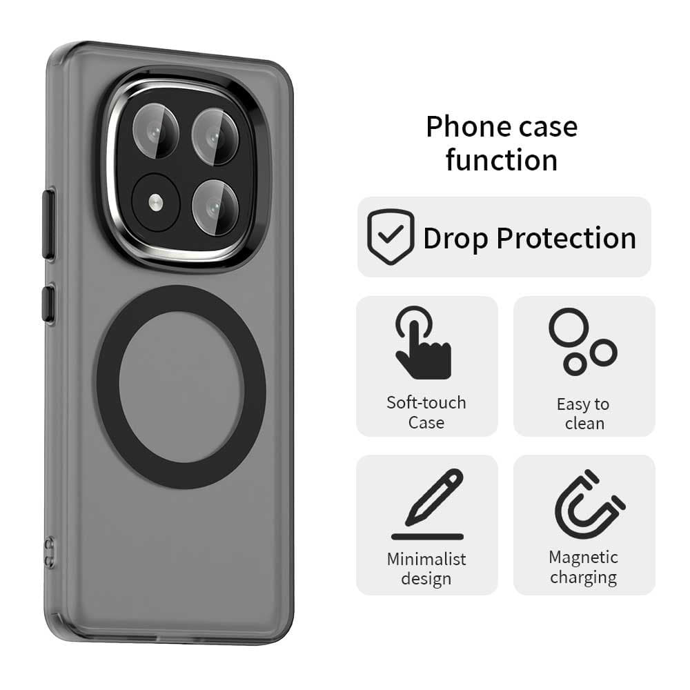 Techsuit - CandyCase MagSafe - Xiaomi Redmi Note 14 Pro+ 5G - černá - náhled 4