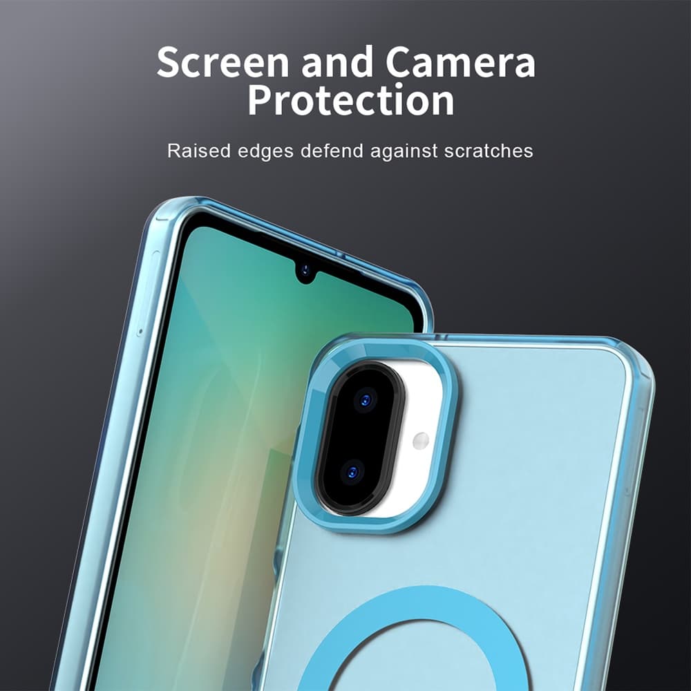 Techsuit CandyCase MagSafe pro Samsung Galaxy A07 4G modrý - náhled 4
