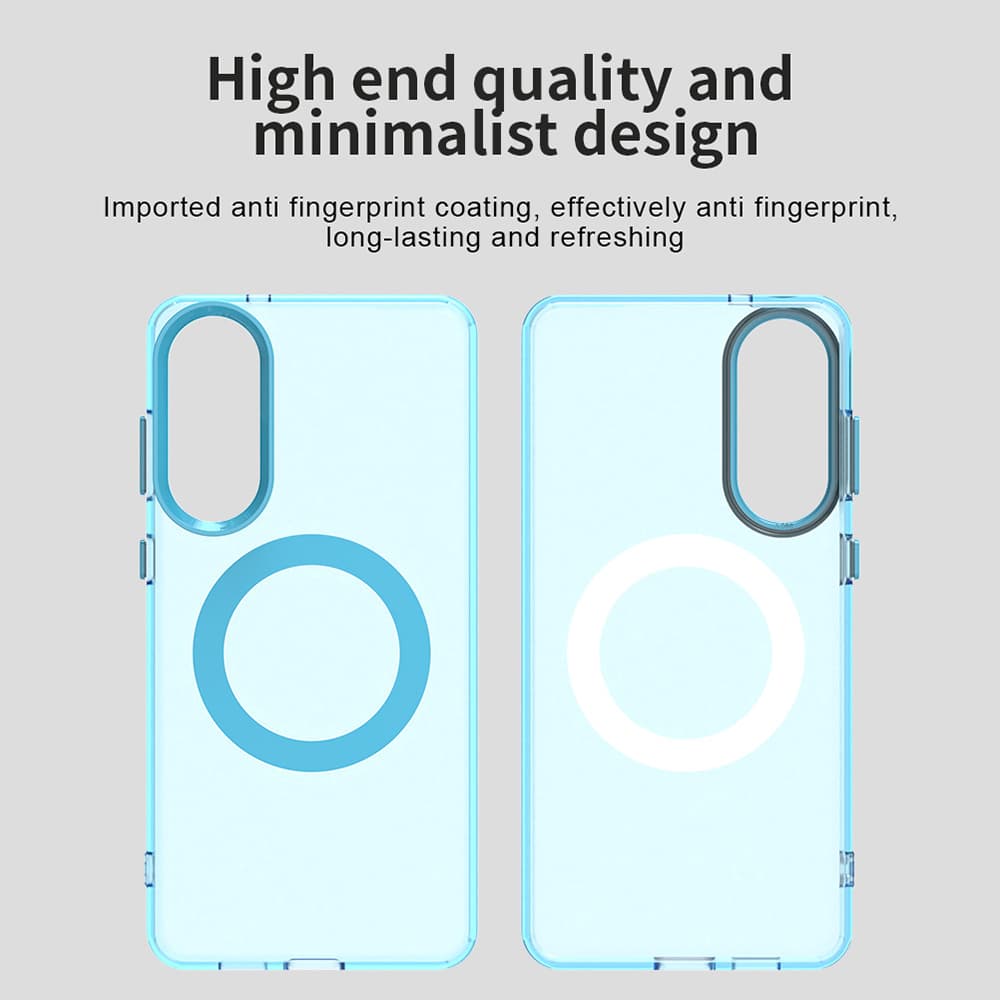 Techsuit CandyCase MagSafe pro Samsung Galaxy S25 Edge modrá - náhled 4