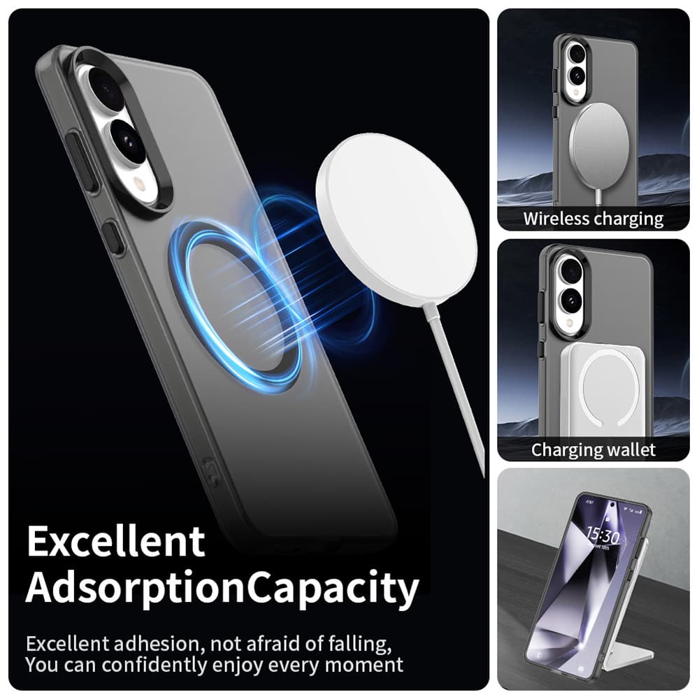 Techsuit CandyCase MagSafe pro Samsung Galaxy S25 Edge černý - náhled 4
