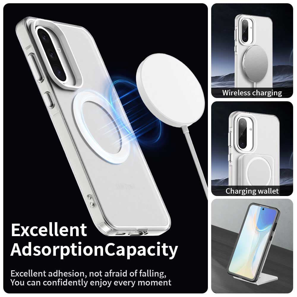 Techsuit CandyCase MagSafe pro Samsung Galaxy A56 5G bílý - náhled 4