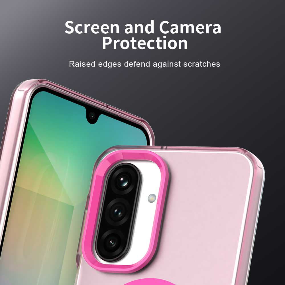 Techsuit CandyCase MagSafe pro Samsung Galaxy A26 5G růžová - náhled 4