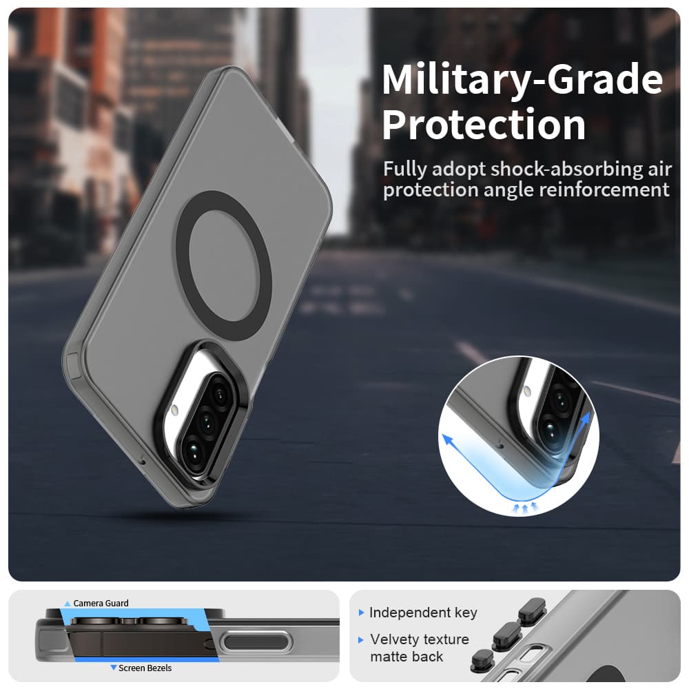 Techsuit CandyCase MagSafe pro Samsung Galaxy A26 5G černá - náhled 4