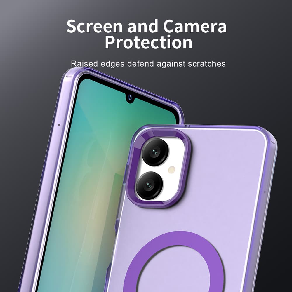 Techsuit CandyCase MagSafe pro Samsung Galaxy A06 fialová - náhled 4