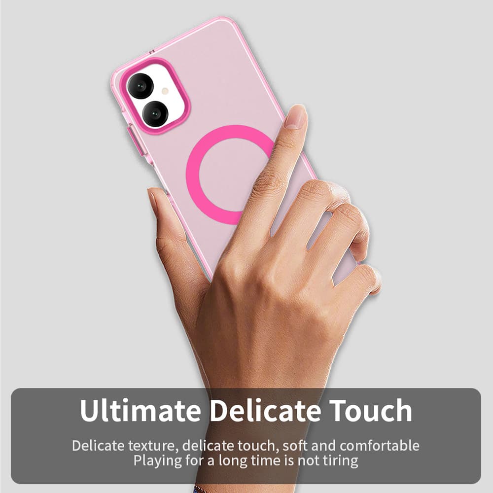Techsuit CandyCase MagSafe pro Samsung Galaxy A06 růžová - náhled 4
