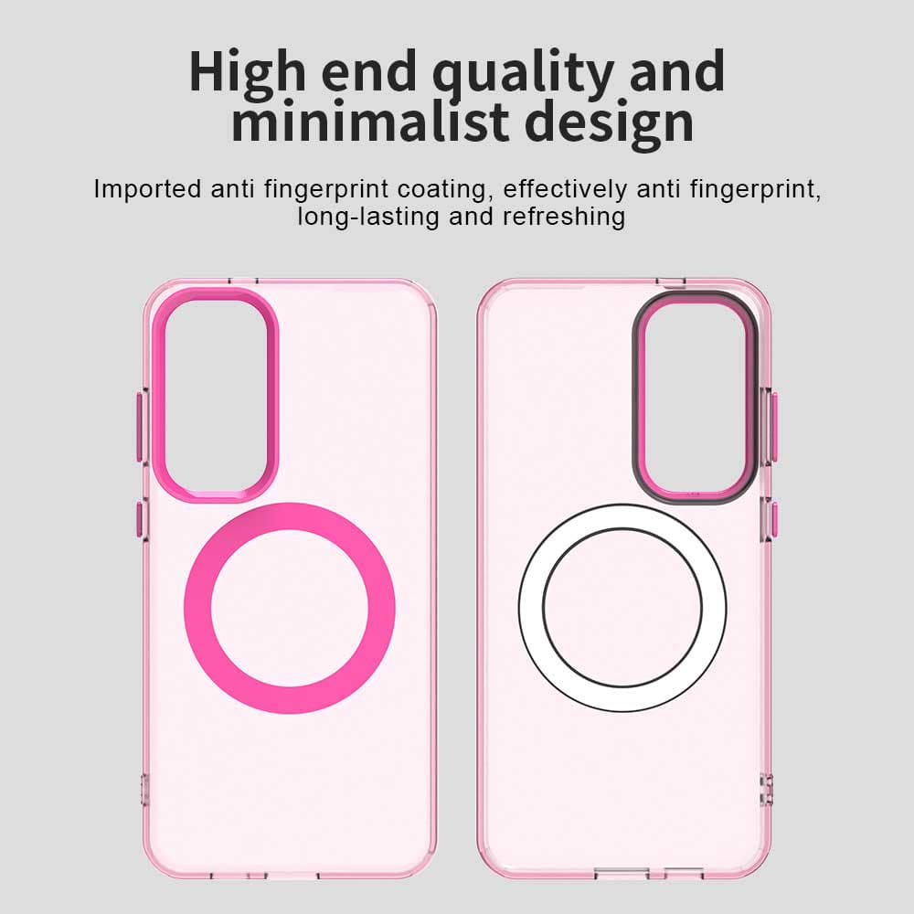 Techsuit CandyCase MagSafe pro Samsung Galaxy S23 FE růžová - náhled 4
