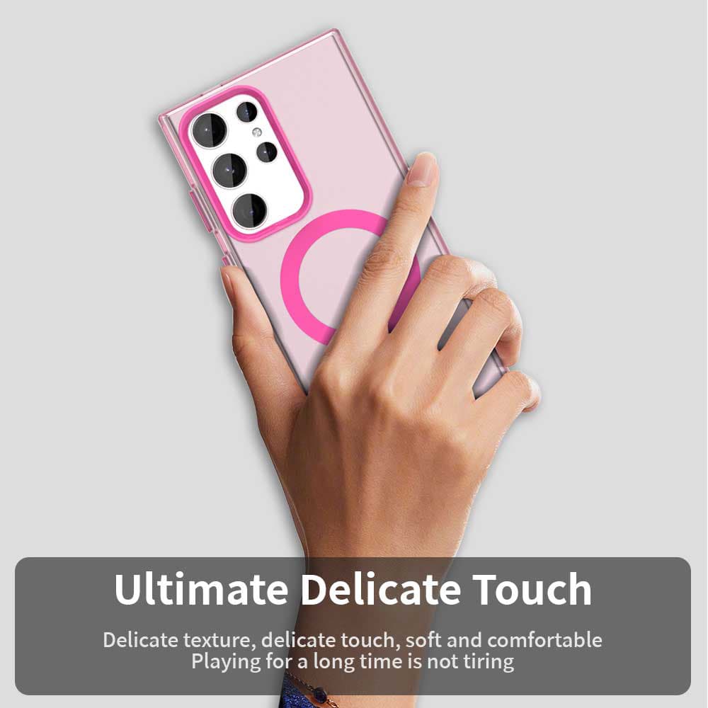 Techsuit CandyCase MagSafe pro Samsung Galaxy S24 Ultra růžová - náhled 4