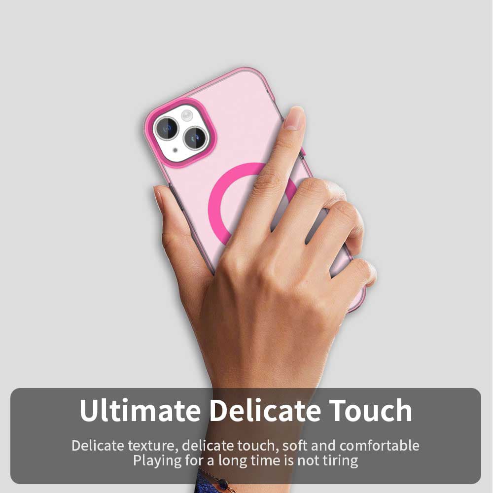 Techsuit CandyCase MagSafe pro iPhone 13 růžový - náhled 4