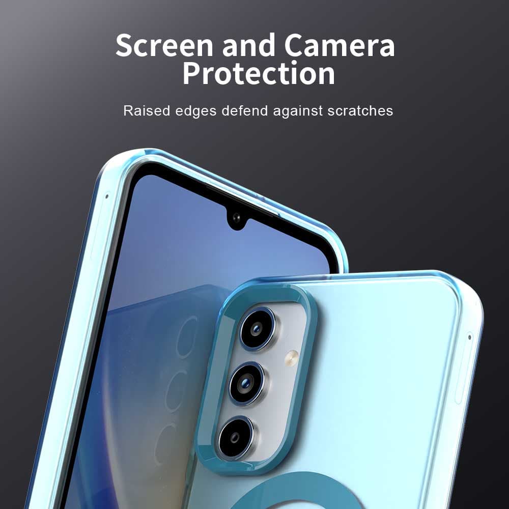 Techsuit CandyCase MagSafe pro Samsung Galaxy A35 5G modrý - náhled 4