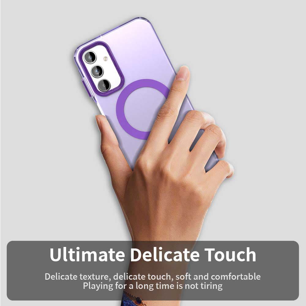 Techsuit CandyCase MagSafe pro Samsung Galaxy A15 4G A15 5G fialová - náhled 4