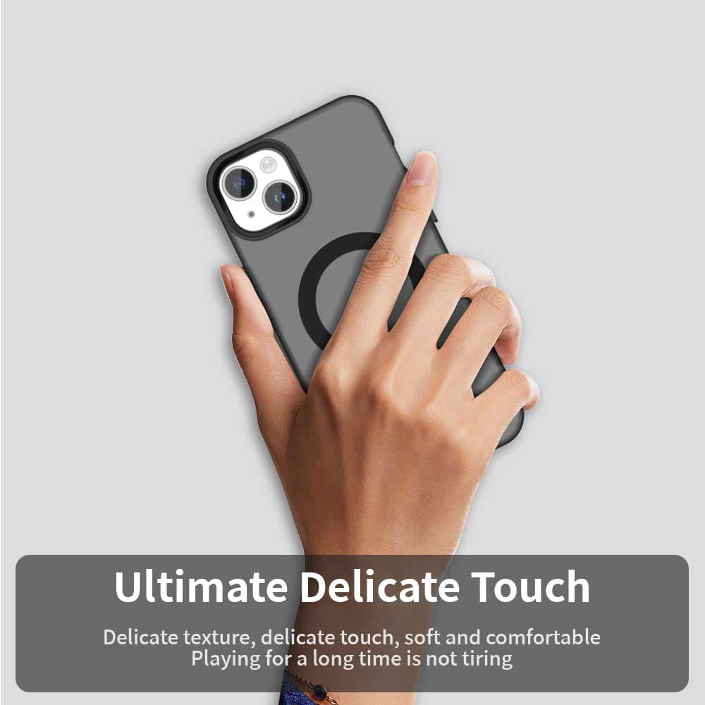 Techsuit CandyCase MagSafe pro iPhone 15 Plus černý - náhled 4