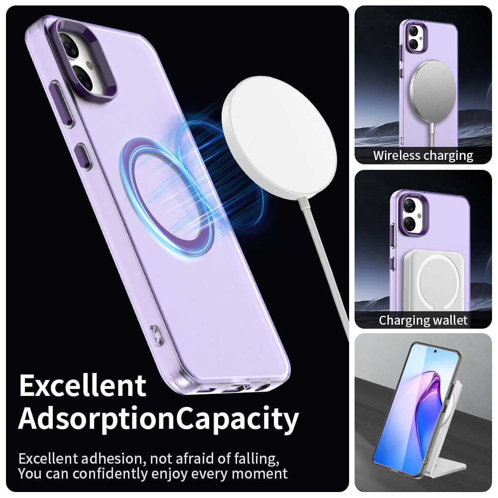 Techsuit CandyCase MagSafe pro Samsung Galaxy A05 fialová - náhled 4