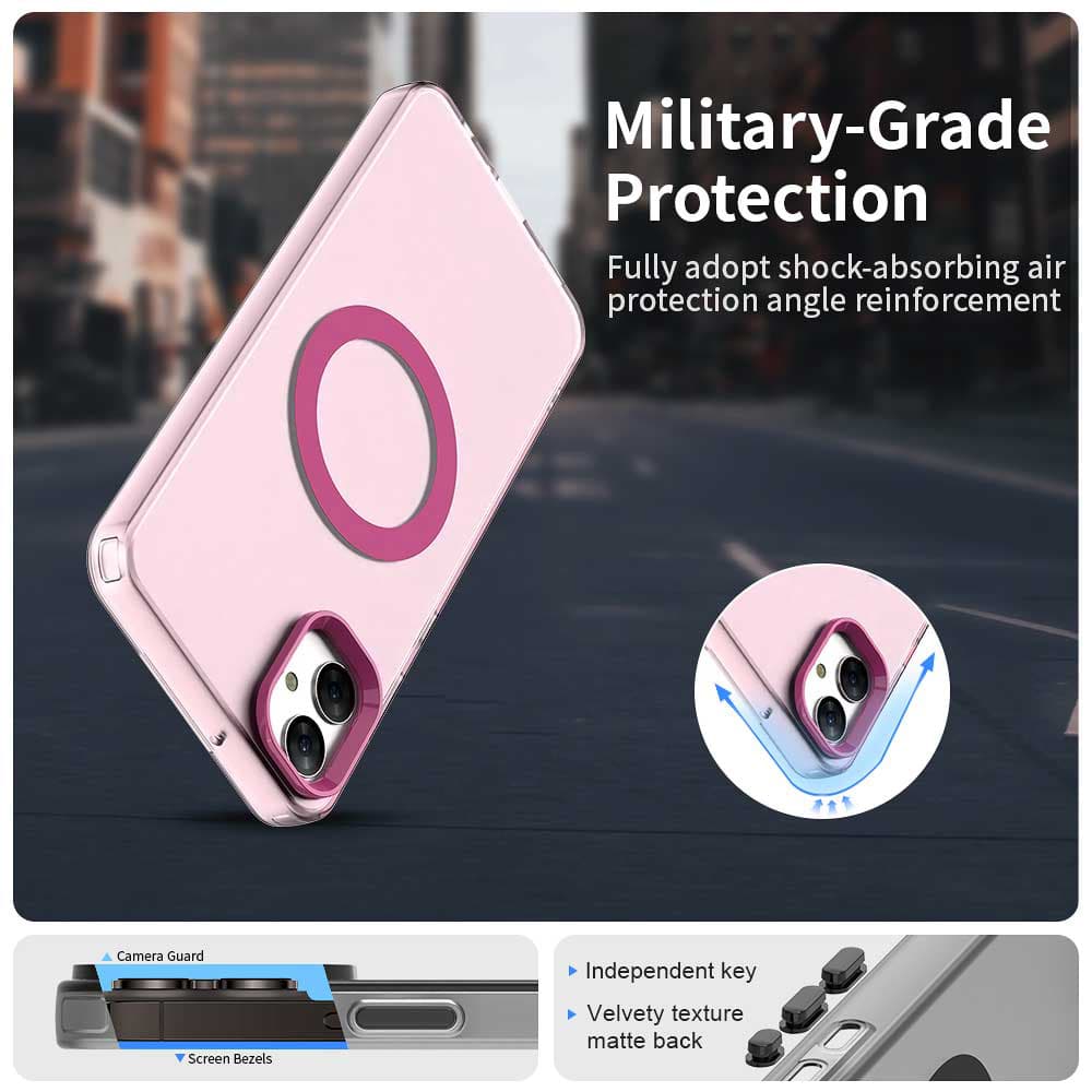 Techsuit CandyCase MagSafe pro Samsung Galaxy A05 růžová - náhled 4