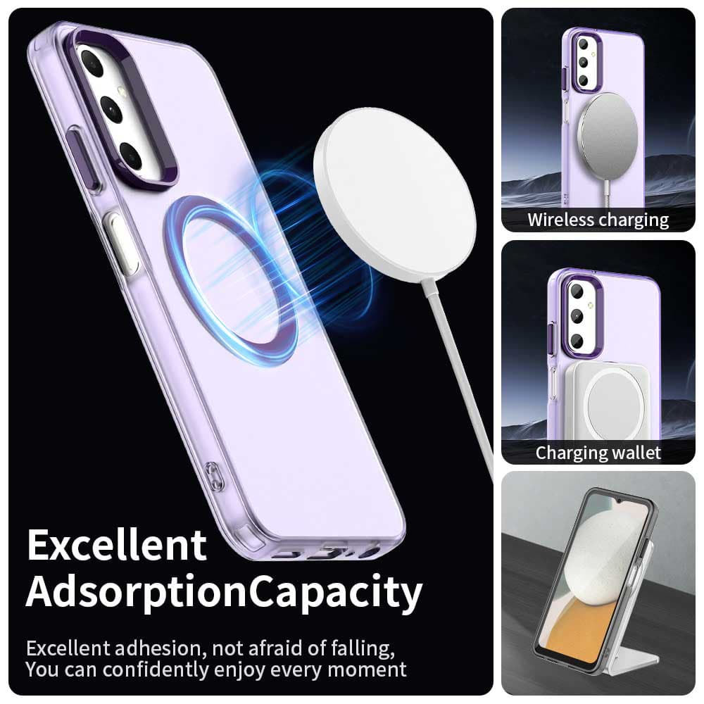 Techsuit CandyCase MagSafe pro Samsung Galaxy A05s fialová - náhled 4