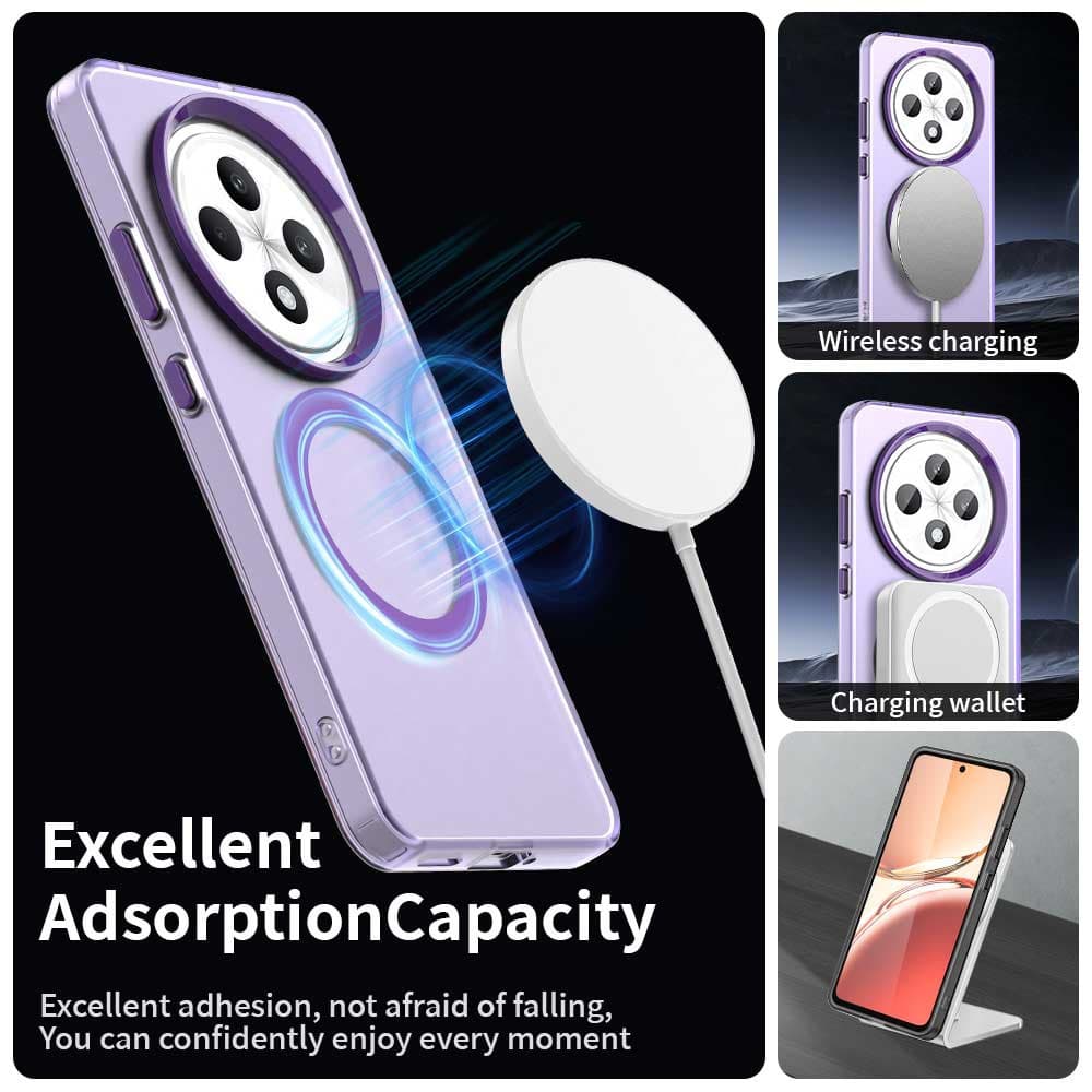Techsuit CandyCase MagSafe pro Oppo A40 4G A60 5G fialová - náhled 4