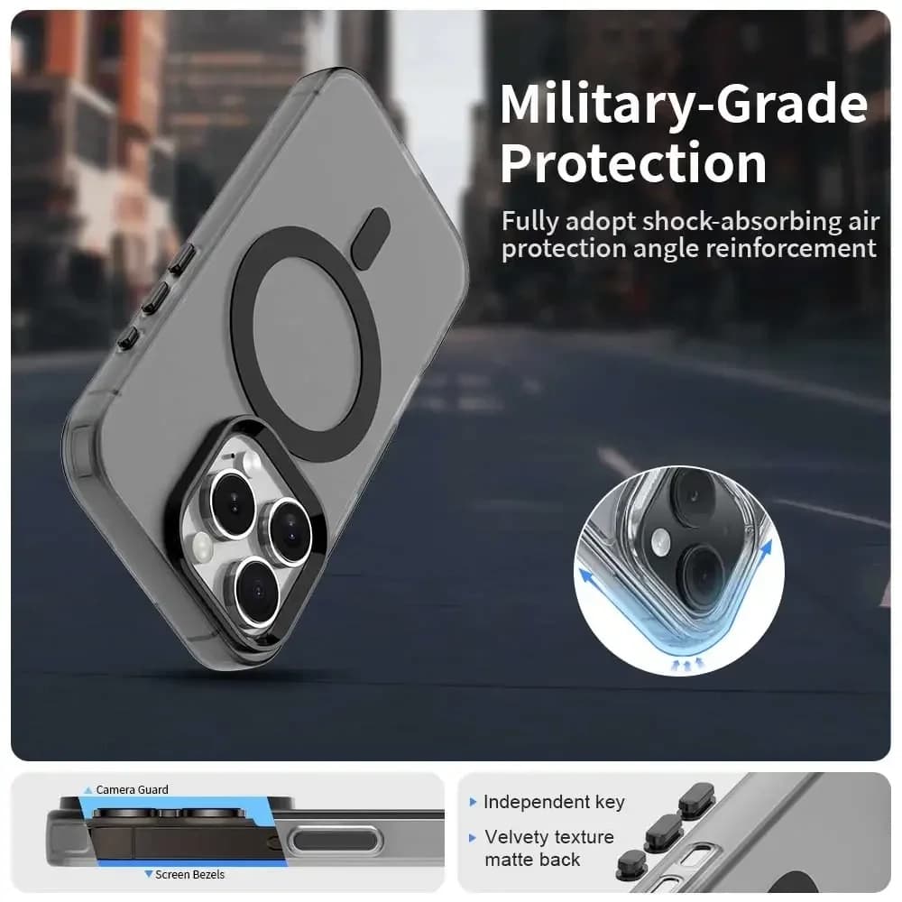 Techsuit CandyCase MagSafe pro iPhone 16 Pro modrá - náhled 4