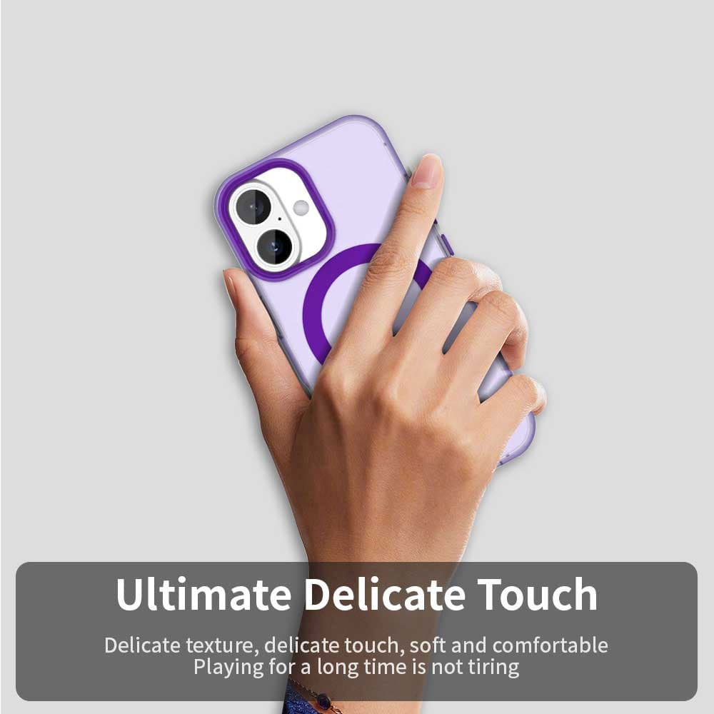 Techsuit CandyCase MagSafe pro iPhone 16 fialová - náhled 4