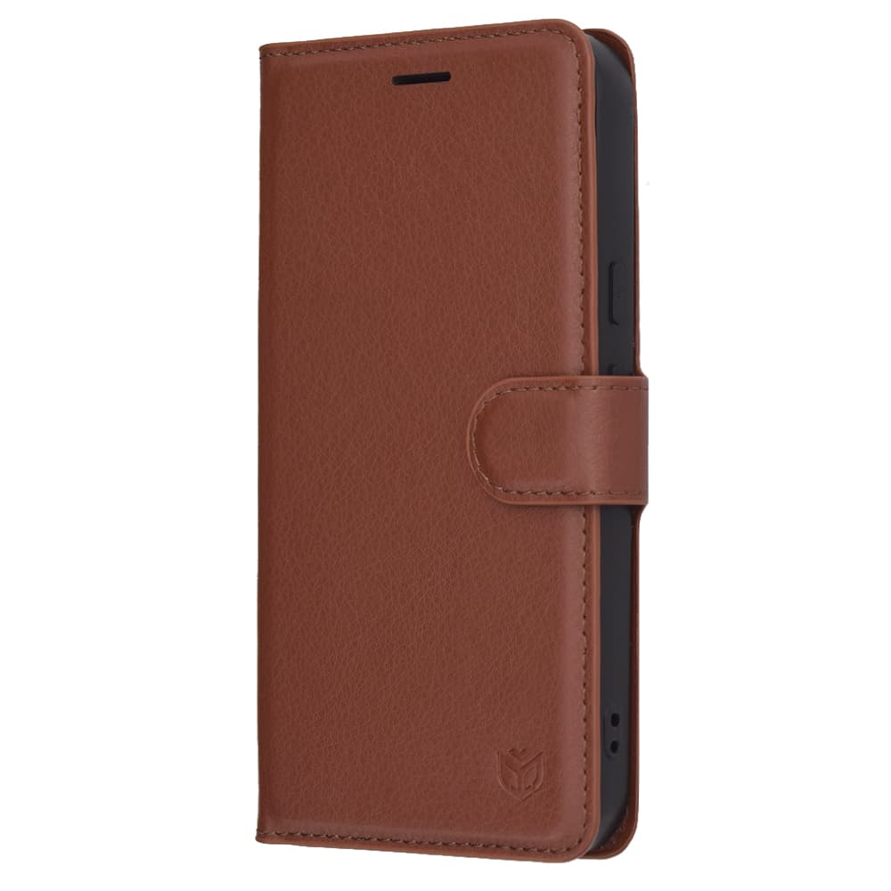 Pouzdro Techsuit Leather Folio pro Google Pixel 10 Pro XL hnědé - náhled 4