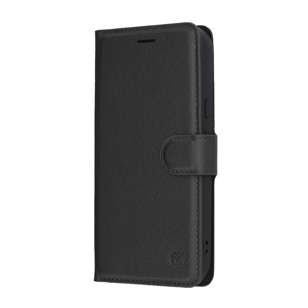 Pouzdro Techsuit z kůže pro Google Pixel 10 / 10 Pro černé - náhled 4