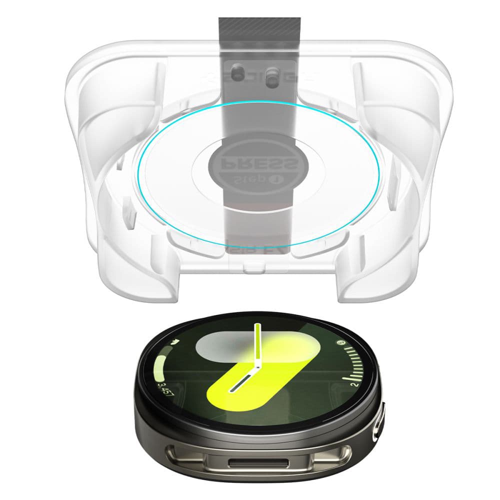 Spigen Glas.tR EZ Fit (2 pack) Samsung Galaxy Watch8 44mm čirý - náhled 4