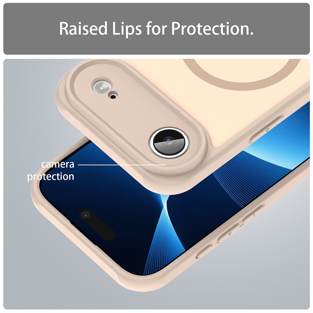 Techsuit HaloFrost II MagSafe pro iPhone 17 Air zlatý - náhled 4