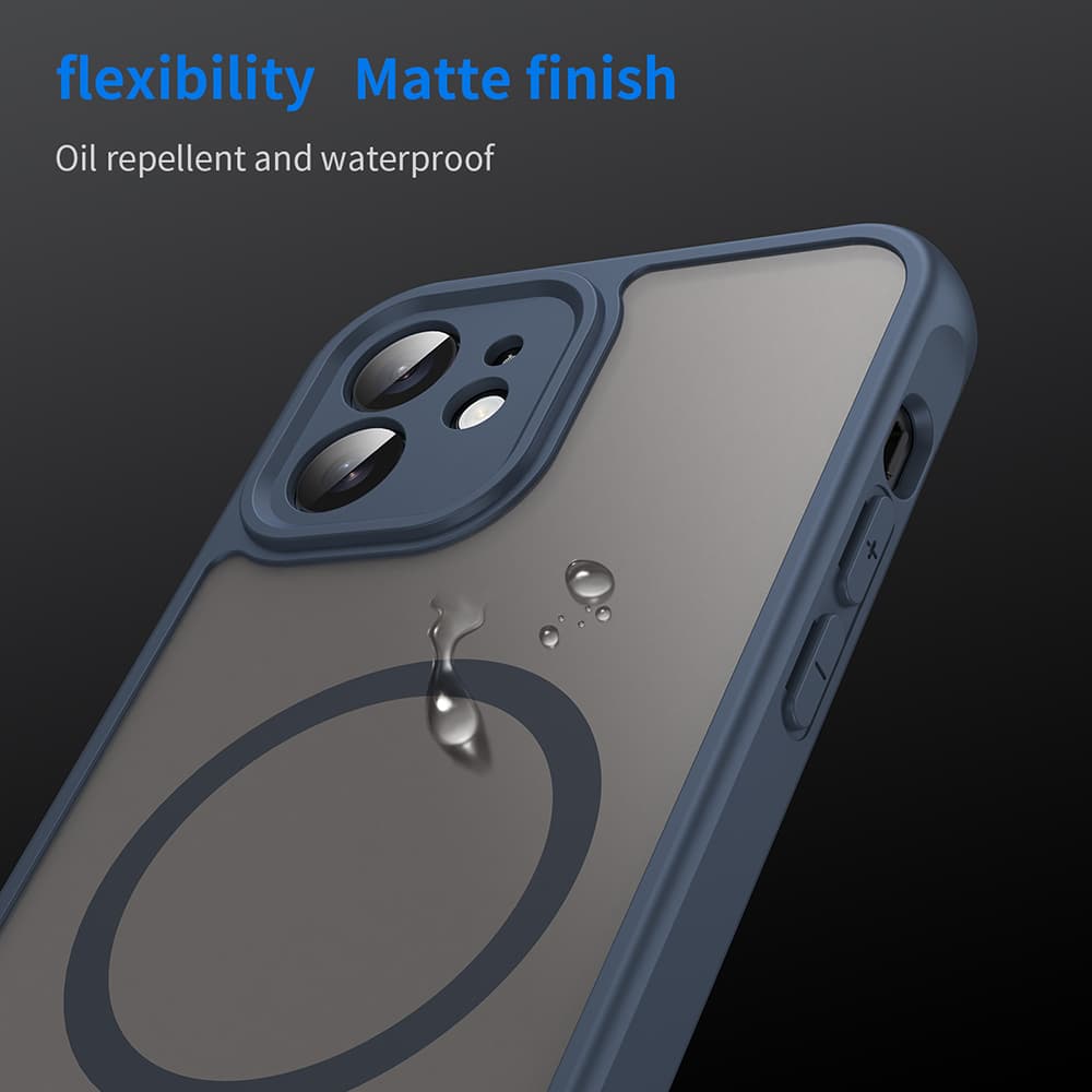 Techsuit HaloFrost II MagSafe pro iPhone 11 v námořnické modré - náhled 4
