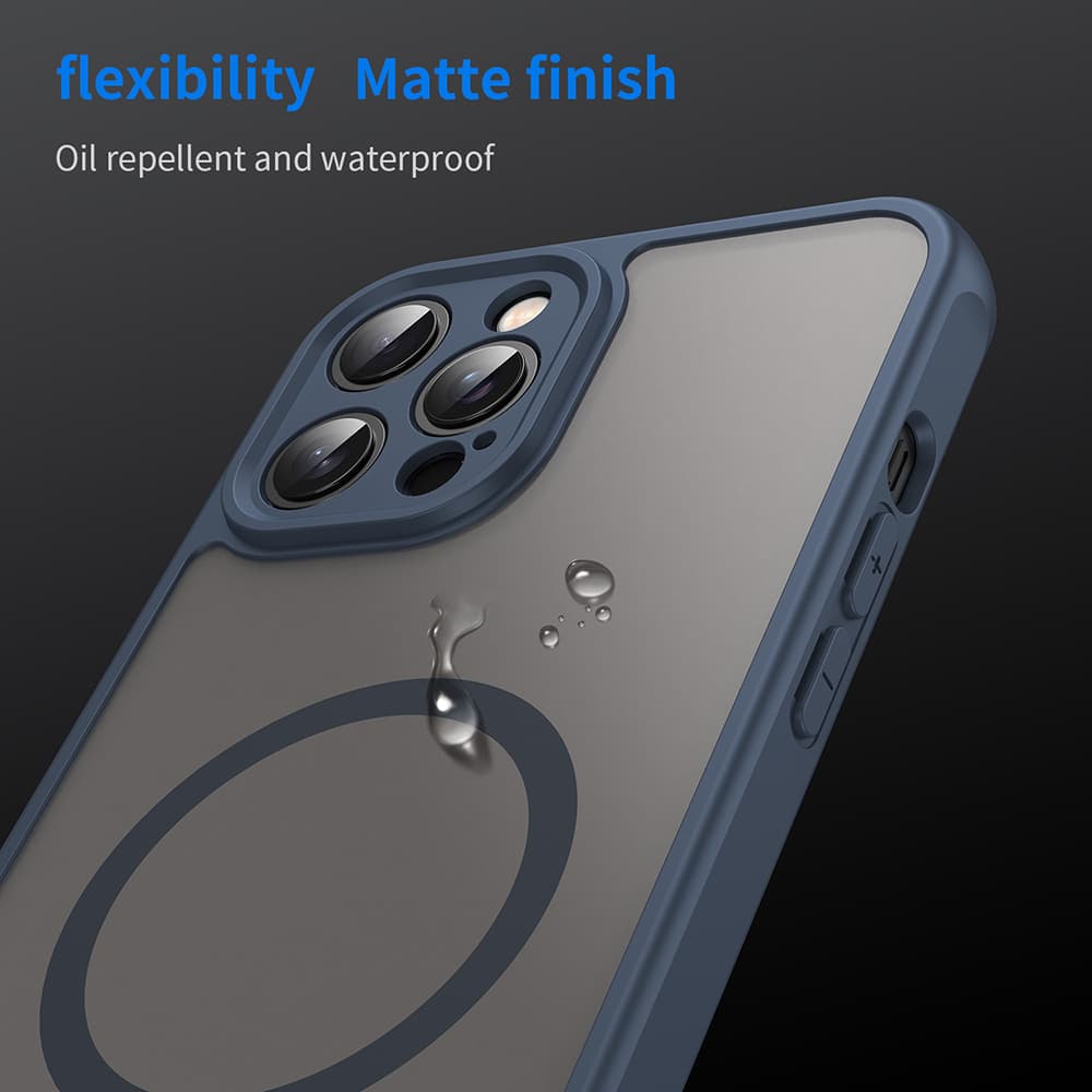 Techsuit HaloFrost II MagSafe pro iPhone 11 Pro Max námořnická modrá - náhled 4