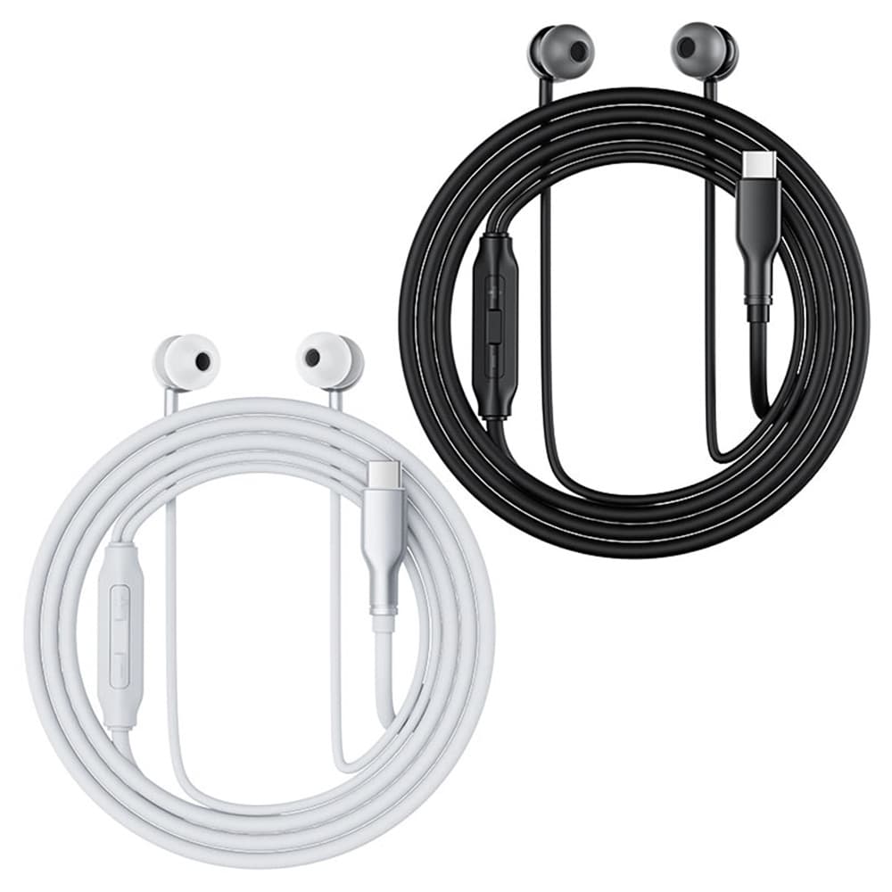 Acefast Wired Earphones L8 Type-C do uší s mikrofonem černé 1.2m - náhled 4