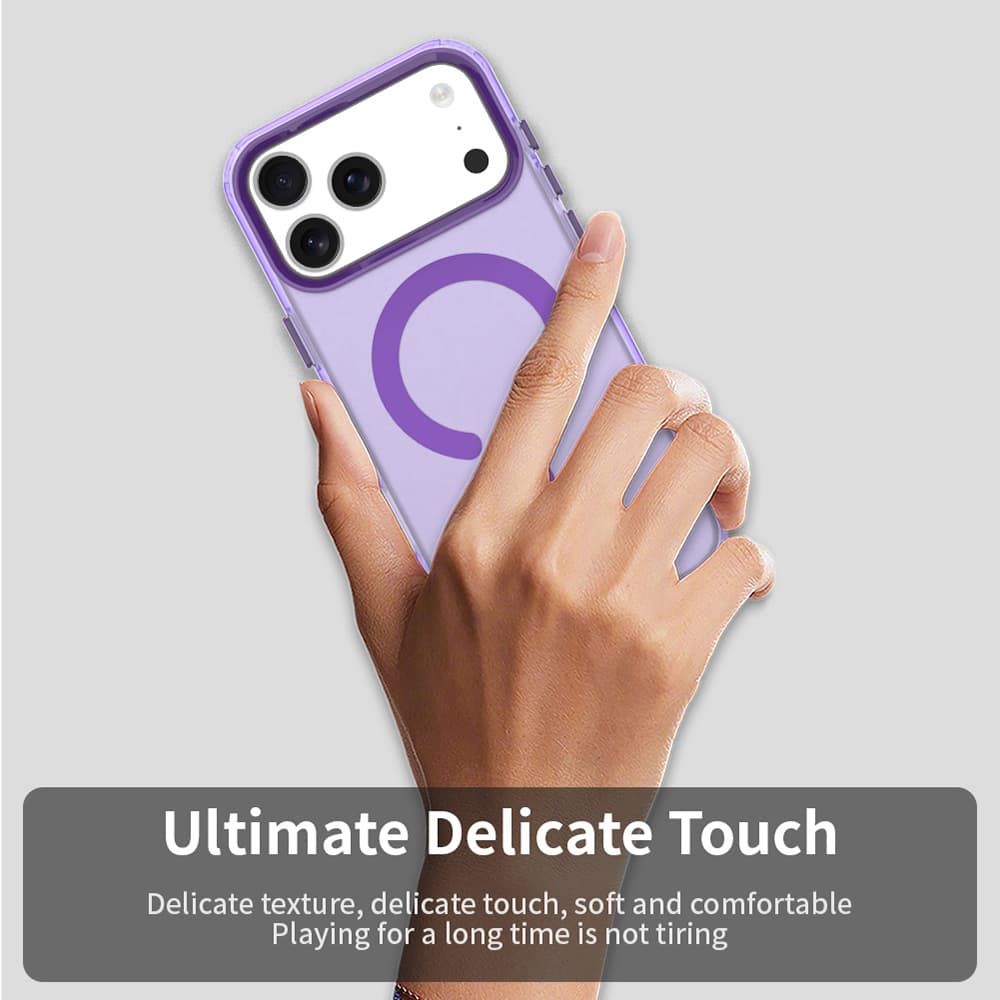 Techsuit CandyCase MagSafe pro iPhone 17 Pro fialová - náhled 4