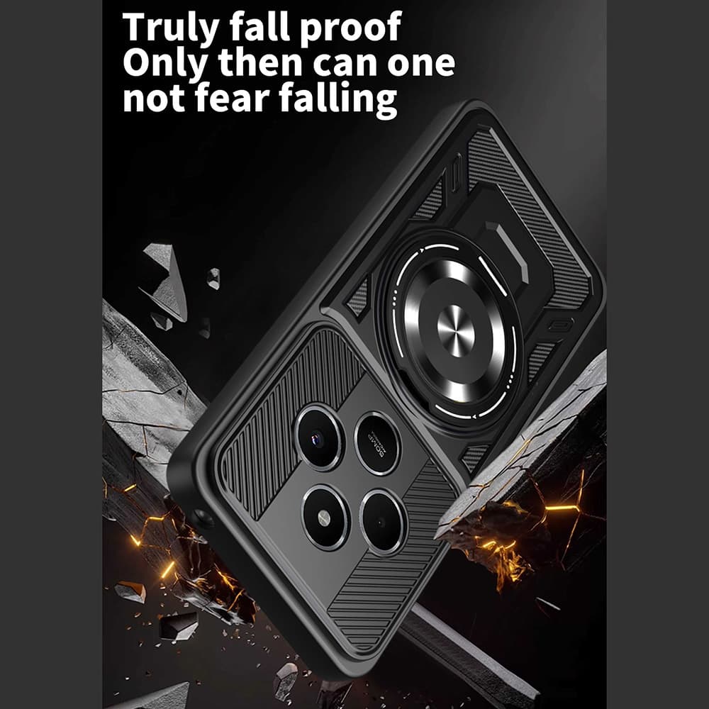 Techsuit RuggedCam pro Xiaomi Redmi 14C Poco C75 šedá - náhled 4