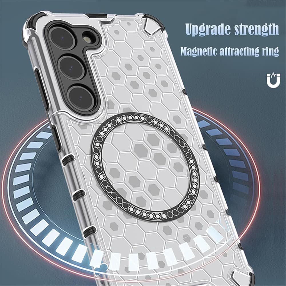 Techsuit HoneyComb Shield MagSafe iPhone 17 bílý - náhled 4
