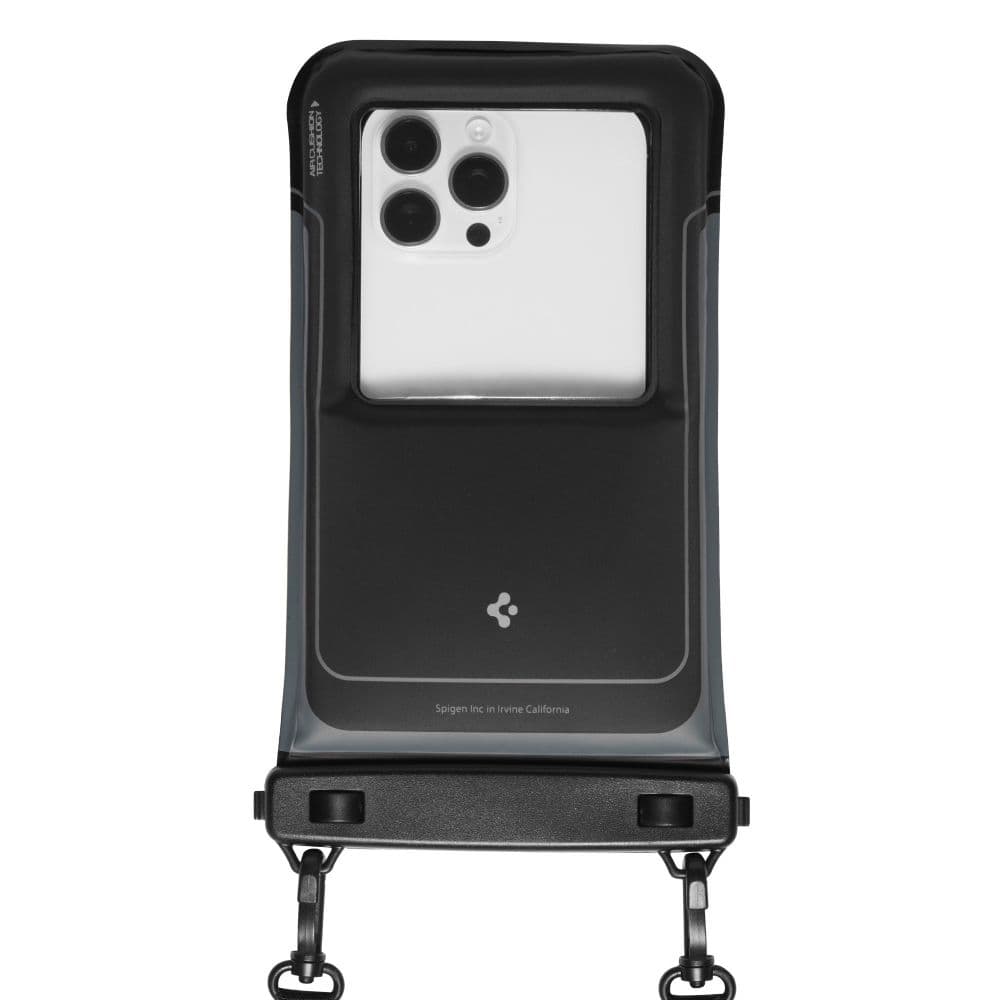 Vodotěsné pouzdro Spigen A611P 2 ks pro telefon max 6.9" matná černá - náhled 4