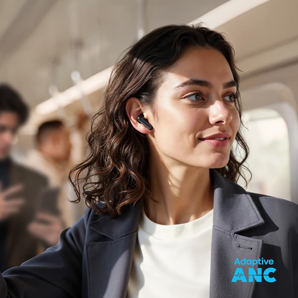 Anker Wireless Earbuds P41i s vestavěnou nabíječkou stojánkem černé - náhled 4