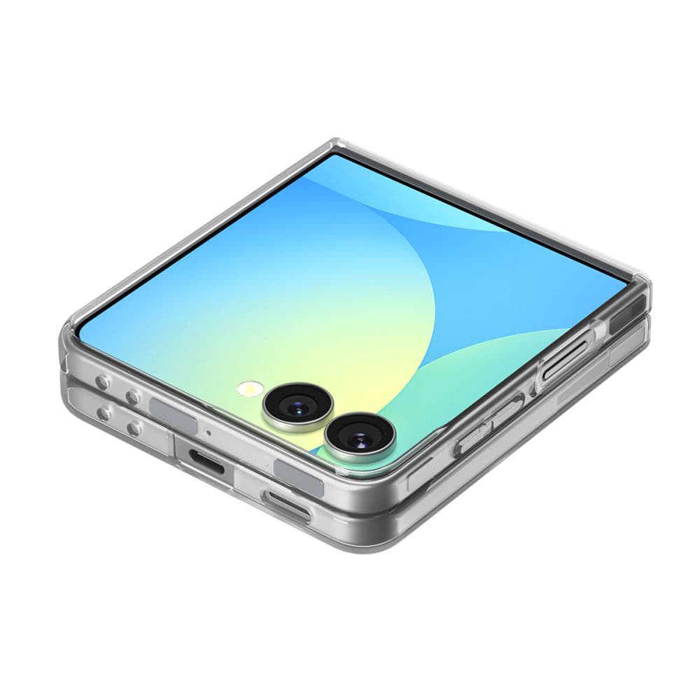 Spigen Air Skin MagSafe pro Samsung Galaxy Z Flip7 křišťálově čirá bílá - náhled 4