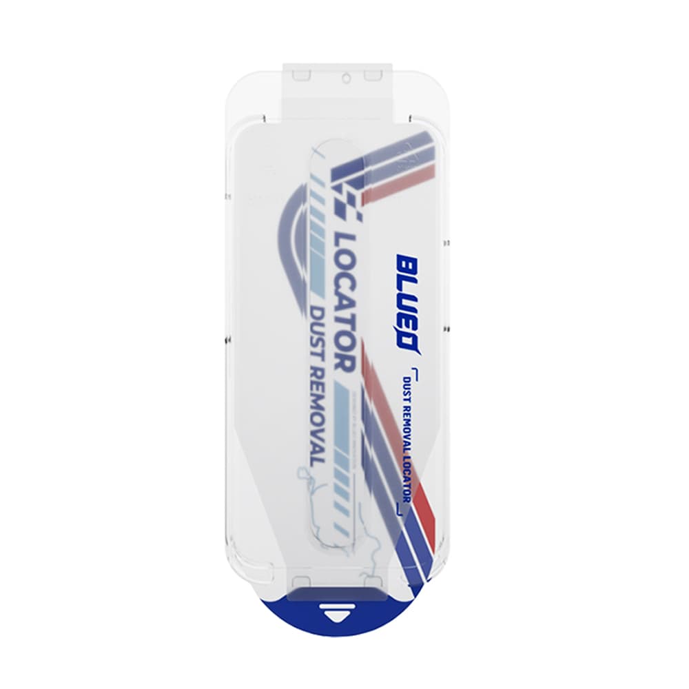 Blueo Anti-Dust HD sklo s aplikátorem Pro iPhone 16 Pro/17/17 Pro černé - náhled 4
