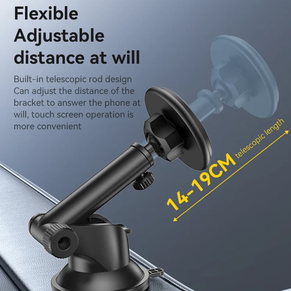 Yesido Car Holder C269 Magnetický na palubní desku černý - náhled 4