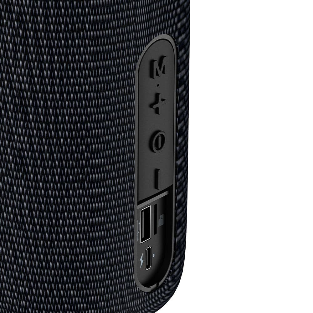 Mcdodo - přenosný bezdrátový reproduktor (BS-1410) - s barevnými světly, Bluetooth V5.3, 1200mAh, IPX4 - černý - náhled 4