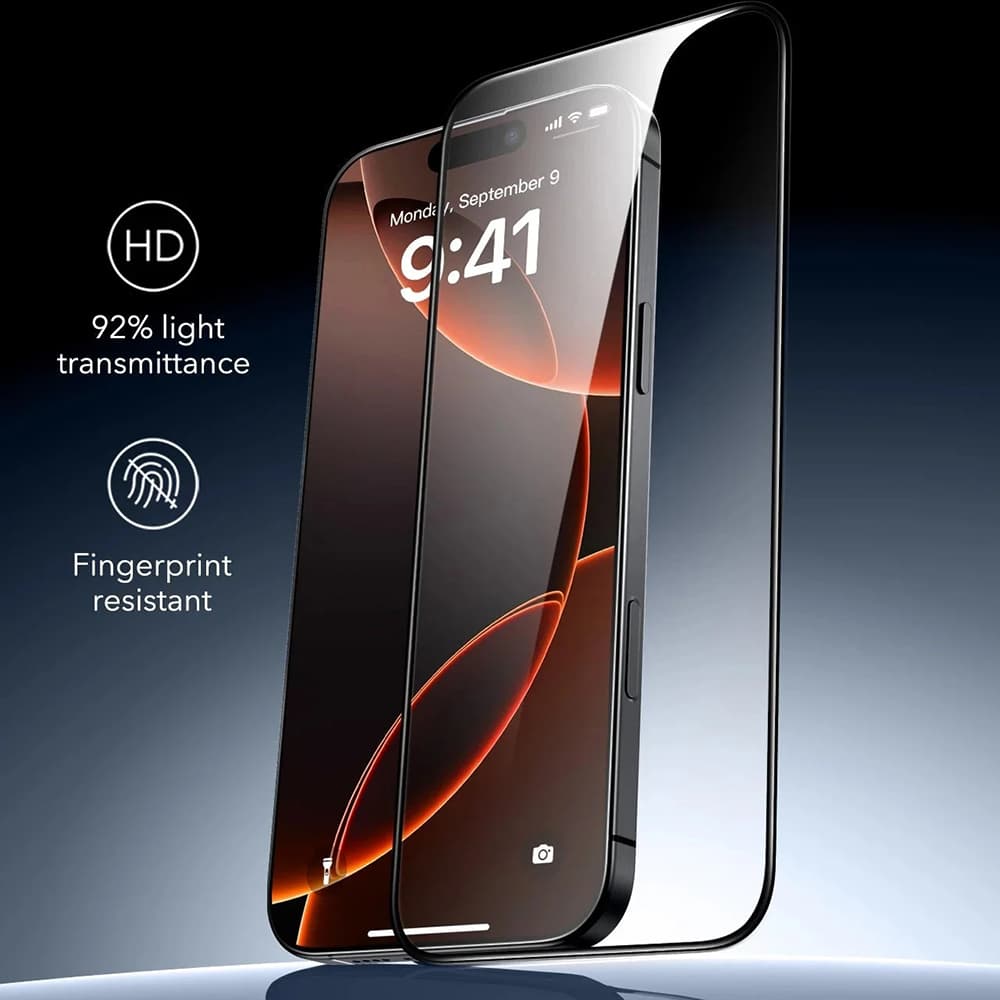 ESR Armorite ochranné sklo UltraFit (3 ks) iPhone 17 Air černá - náhled 4