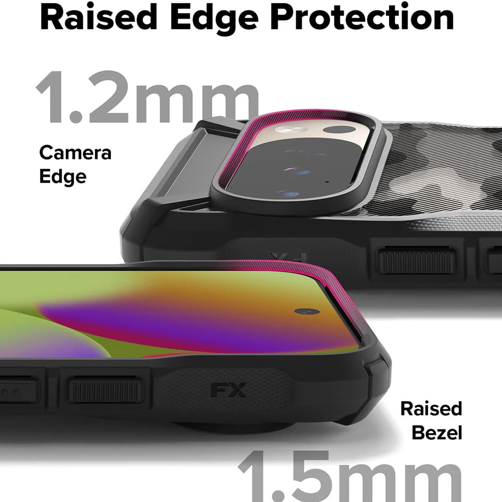 Ringke Fusion X Design Google Pixel 10 / 10 Pro maskáčově černá - náhled 4