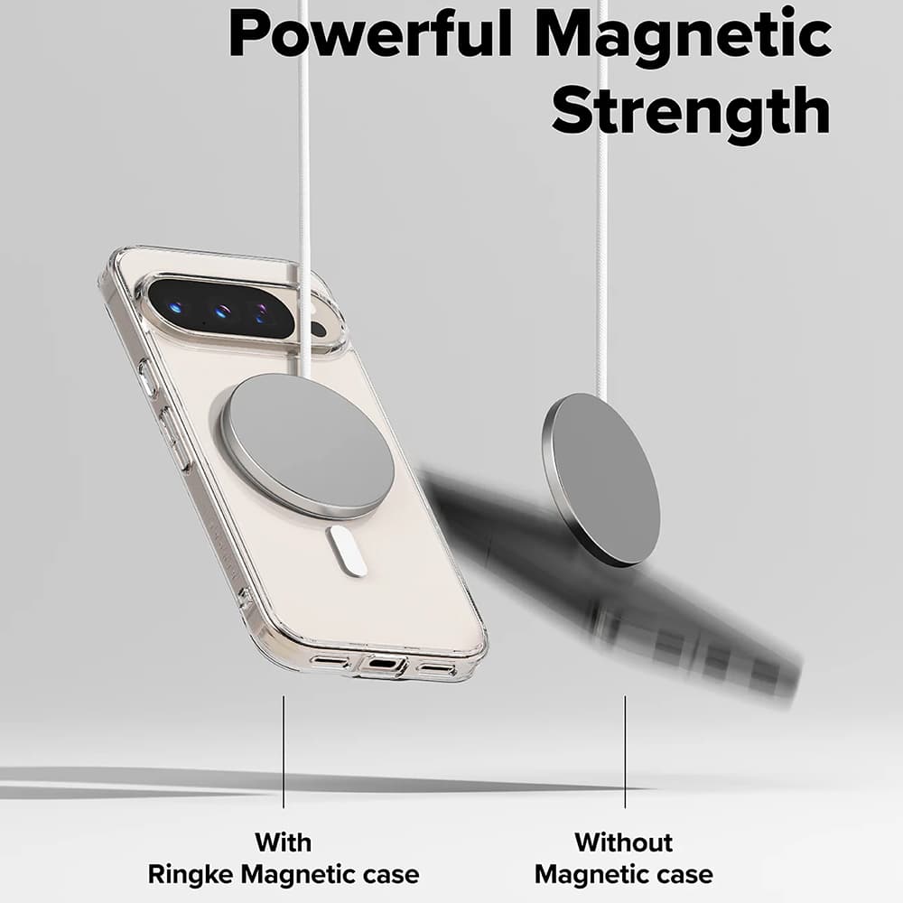Kryt Ringke Fusion MagSafe pro Google Pixel 10 Pro XL čirý - náhled 4